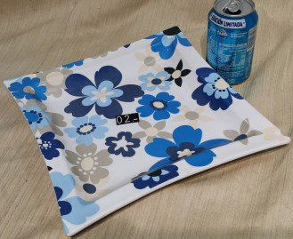 BANDEJA PORCELANA VINTAGE FLORES 26X26CMS